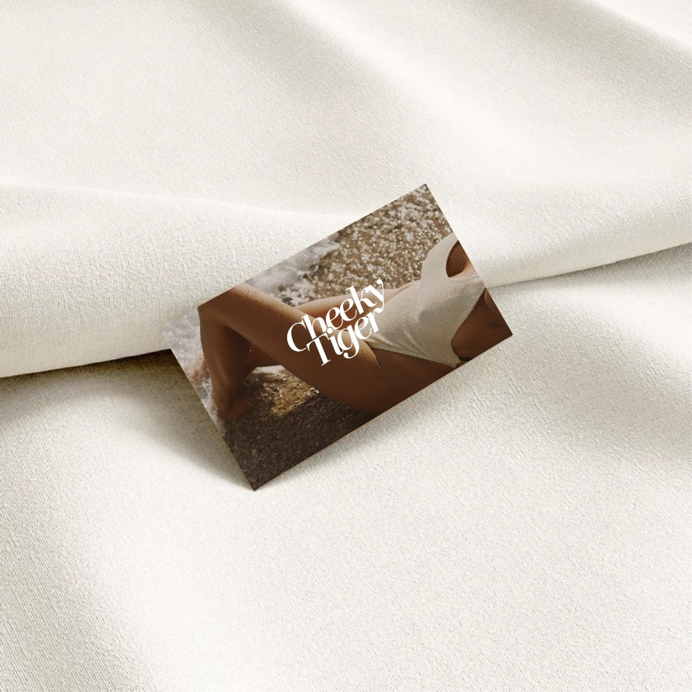 Cheecky Tiger branding