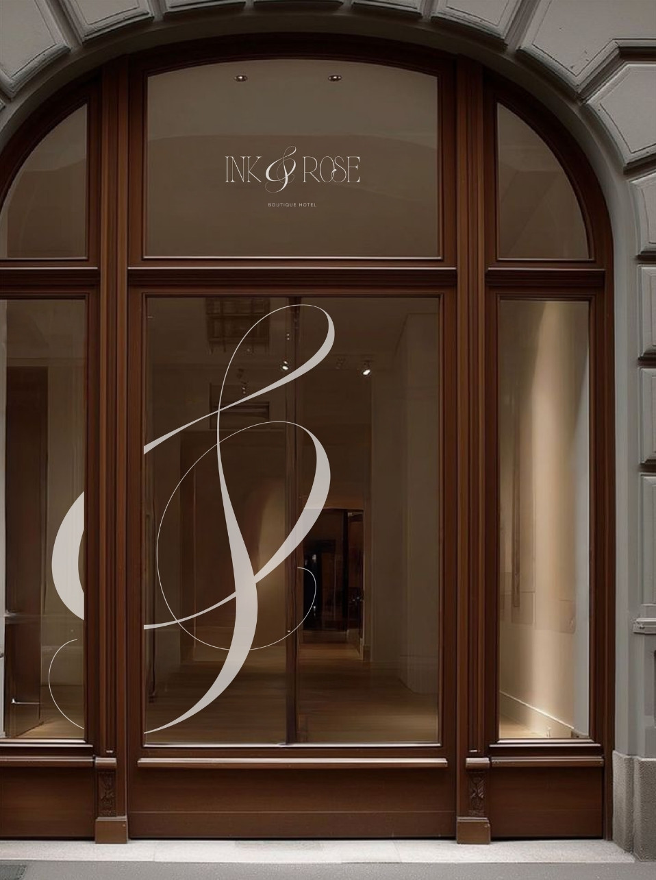 INK & ROSE branding